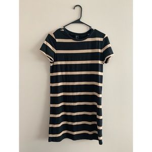 Striped T-Shirt Dress